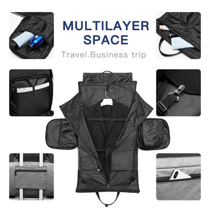 The Gentleman™ – Multifunktions-Reisetasche für Herren – GRAU 
