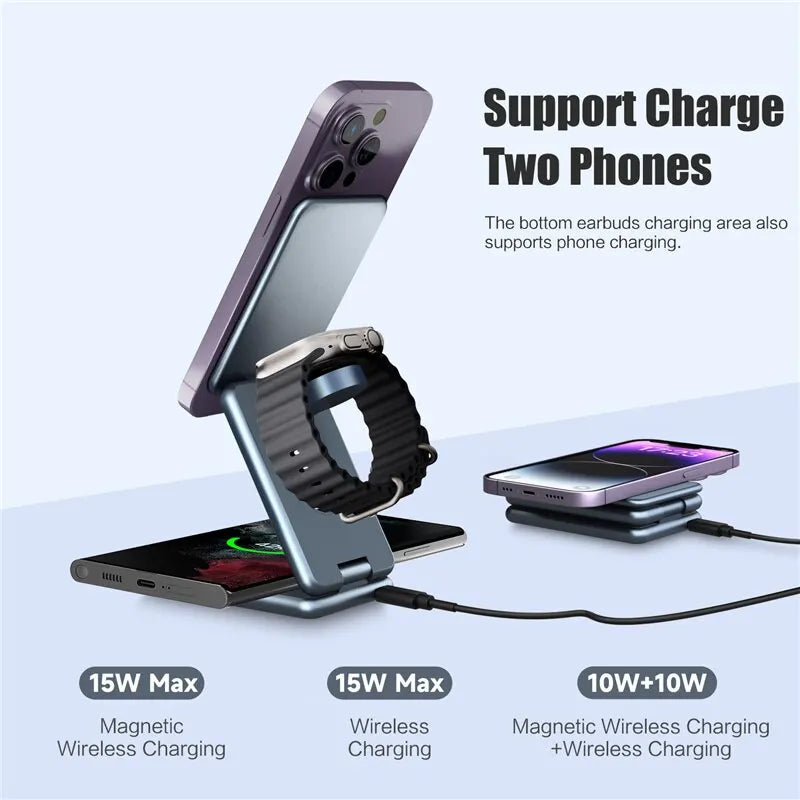 MagChargePRO™ | 3 In 1 Magnetic Wireless PRO - EasyMenCare
