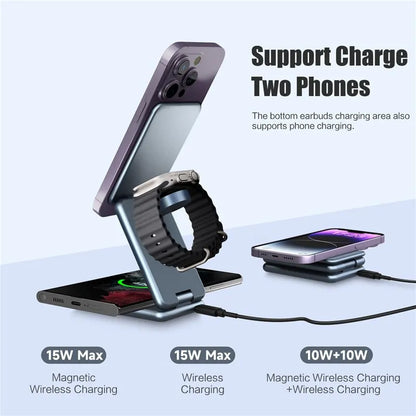 MagChargePRO™ | 3 In 1 Magnetic Wireless PRO - EasyMenCare